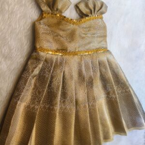 Golden Tissue Frock