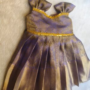 Violet Tissue Frock